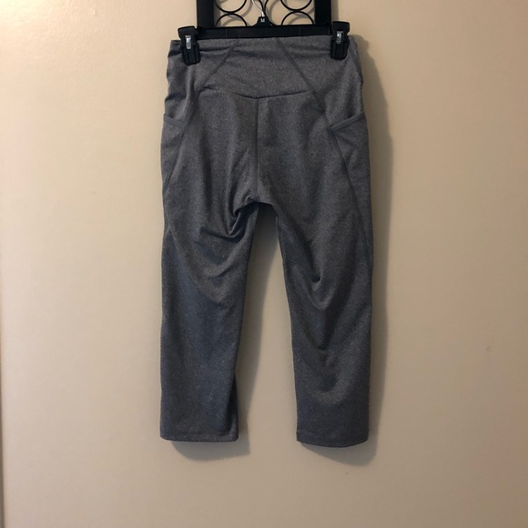 GYMSHARK Gray Capris, Size-Medium - Picture 2 of 3